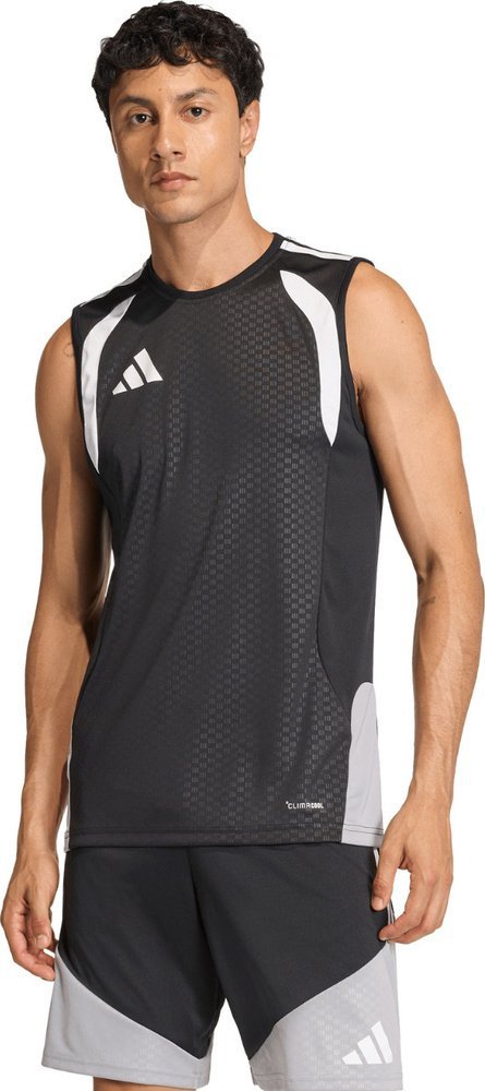 Adidas Koszulka męska adidas Tiro 26 Competition Sleeveless Jersey czarna JX4253 L