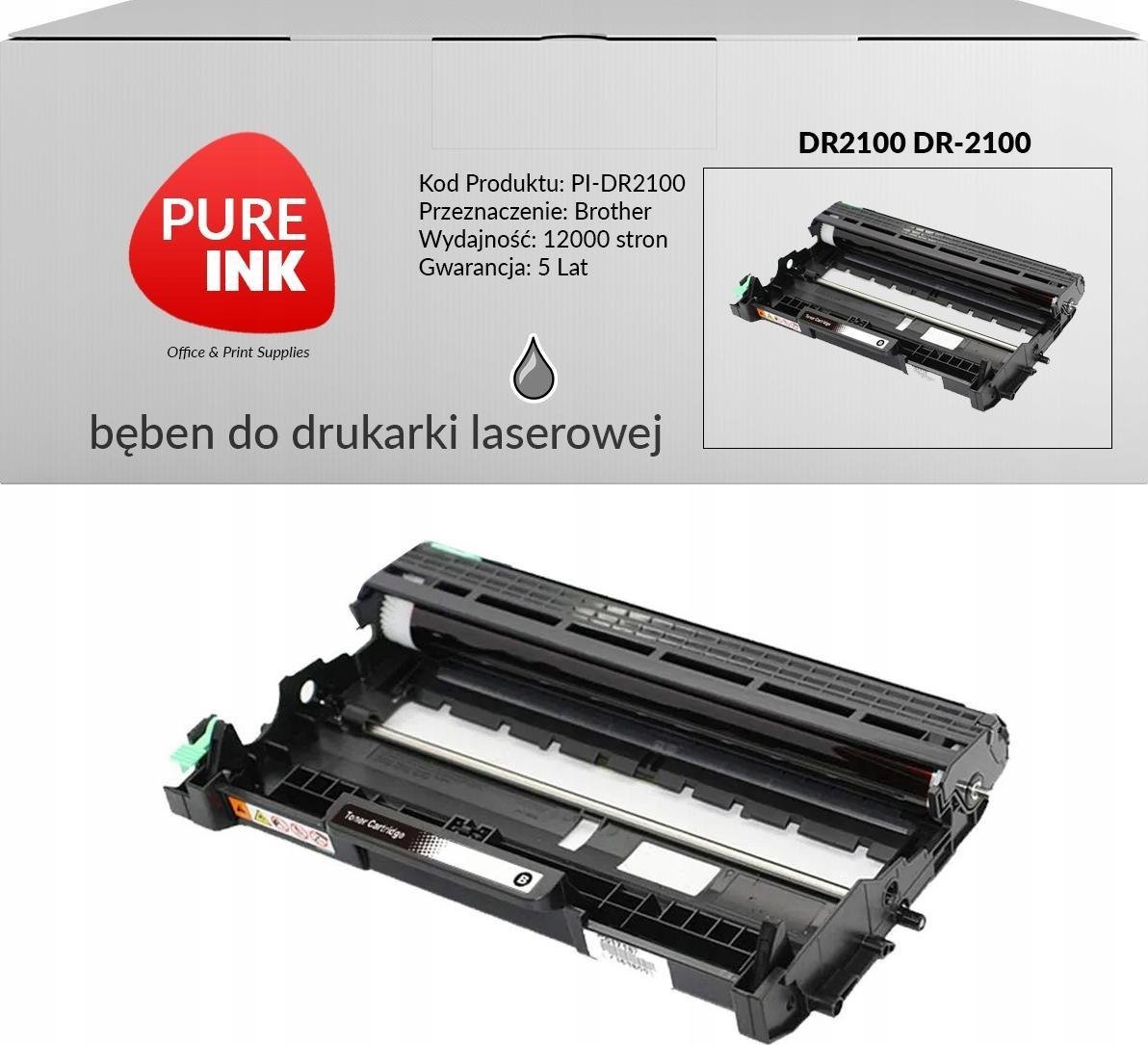 Pureink Bęben Pureink DR2100 DR-2100 do Brother HL-2150N