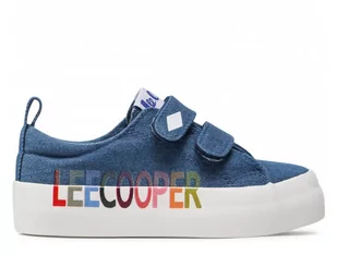 Buty dziecięce Lee Cooper Granatowe (LCW-22-44-0808K) - Buty dla dziewczynek - miniaturka - grafika 1