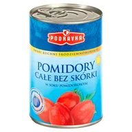 Warzywa w marynacie - Podravka POMIDORY CAŁE BEZ SKÓRKI PUSZKA 400G zakupy dla domu i biura! 59546036 - miniaturka - grafika 1