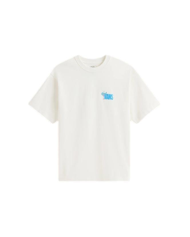 T-shirt Męski VANS Bar Hopper SS Tee EGRET VN000TQPC9F1 S