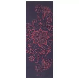 Mata do Jogi Gaiam Aubergine Swirl Premium 6 mm - Maty do jogi - miniaturka - grafika 1