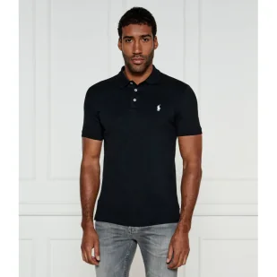 POLO RALPH LAUREN Polo Custom slim fit stretch mesh - Koszule męskie - miniaturka - grafika 1