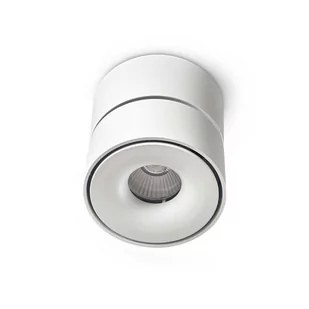 Ruchoma tuba sufitowa ściemnialna okrągła biała 10.5W 3000K - Lampy sufitowe - miniaturka - grafika 1