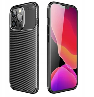 Nakładka Carbon case Redmi Note 14 Pro 5G / Redmi 14 Pro Plus 5G czarny - Etui i futerały do telefonów - miniaturka - grafika 1