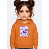 Bluzy dla dziewczynek - BLUZA DZIECIĘCA K-POPOWE ŁOWCZYNIE DEMONÓW HUNTRIX 146-152 Z KAPTUREM - miniaturka - grafika 1