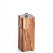 Pojemniki na przyprawy - ZELLER Młynek do soli i pieprzu ręczny 13 x 5 cm drewno akacjowe ZELLER 25567z - miniaturka - grafika 1