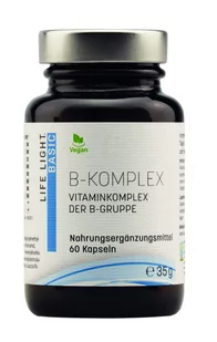 Life Light WITAMINA B-KOMPLEX 60 kapsułek 550 LLF - Witaminy i minerały - miniaturka - grafika 1