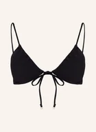 Stroje kąpielowe - Seafolly Góra Od Bikini Trójkątnego Sea Dive schwarz - miniaturka - grafika 1