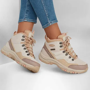Buty trekkingowe damskie Skechers Relaxed Fit Trego Rocky Mountain RM beżowe (158258-NAT) - Buty trekkingowe damskie - miniaturka - grafika 1