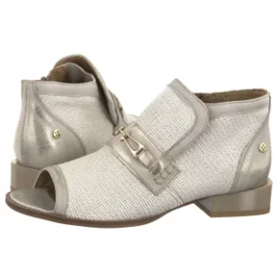 Botki Złote 06934-25/00-1 (MA1312-a) Maciejka - Botki damskie - miniaturka - grafika 1