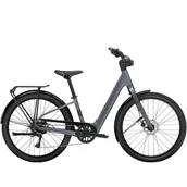 Rowery elektryczne - Trek Verve Plus 1 Lowstep LT 2025 S Galactic Grey - miniaturka - grafika 1