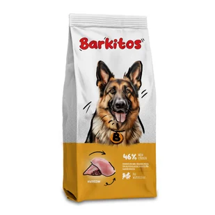 Barkitos kurczak z ryżem 18 kg - Sucha karma dla psów - miniaturka - grafika 1