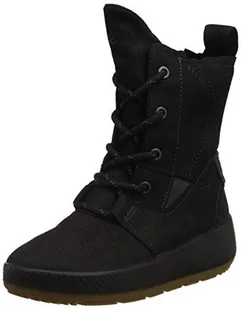 ECCO Damskie buty zimowe Ukiuk 2.0, Czarny Black 1001, 38 EU - Śniegowce damskie - miniaturka - grafika 1