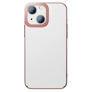 Baseus Glitter Case przezroczyste etui pokrowiec iPhone 13 różowy (ARMC000904) ARMC000904 - Etui i futerały do telefonów - miniaturka - grafika 1