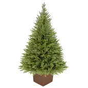 Choinki - CHOINKA SZTUCZNA ŚWIERK KAUKASKI PE PREMIUM W KWADRATOWEJ DONICY 180 CM X-CHOINKA - miniaturka - grafika 1