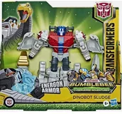 Figurki dla dzieci - Transformers DINOBOT SLUDGE Dinozaur 14 kroków Hasbro Cyberverse Adventures - miniaturka - grafika 1