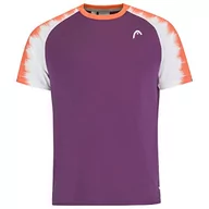 Koszulki męskie - HEAD Męski T-shirt Topspin (1 opakowanie) - miniaturka - grafika 1