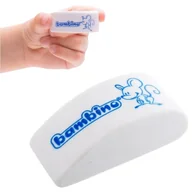 Szkolne artykuły papiernicze - Bambino Gumka Do Ścierania Mazania Biała Myszka Szkolna Do Szkoły - miniaturka - grafika 1
