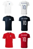 Koszulki sportowe męskie - Koszulka Anglia JUDE BELLINGHAM 10 jr - miniaturka - grafika 1