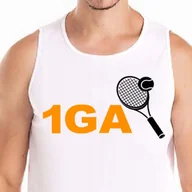 Koszulki męskie - Tank Top Koszulka Tenis Iga Świątek Atp Xl 3092 - miniaturka - grafika 1
