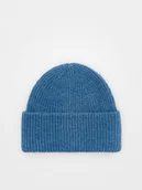 Czapki damskie - Reserved - Czapka beanie - niebieski - miniaturka - grafika 1