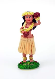 HULA DOLL GIRL IN FLOWERS nr 740 - Akcesoria motoryzacyjne - miniaturka - grafika 1