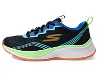 Sneakersy damskie - Skechers 403951L BKMT Sneakersy, czarne tekstylne/wielokolorowe wykończenie, 6 UK, Czarna tkanina wielowykończeniowa, 39 EU - miniaturka - grafika 1