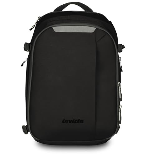 Invicta Plecak Campus S CAMPUS S plecak unisex dla dorosłych, czarne, Taglia unica, Biznes