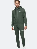 Dresy męskie - Komplet dresowy BENLEE HACKBERRY oliwkowy-M - miniaturka - grafika 1