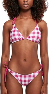 Urban Classics Damskie bikini Ladies Check dwuczęściowy kostium kąpielowy dla kobiet dostępny w 2 wariantach, rozmiary XS - XL, Jasny fioletvichy, XS - Stroje kąpielowe - miniaturka - grafika 1