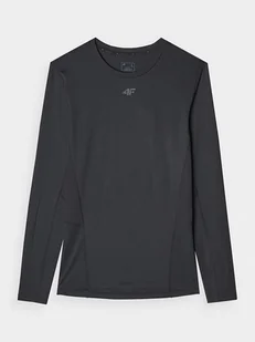 4F Koszulka sportowa w kolorze czarnym - Koszulki sportowe męskie - miniaturka - grafika 1