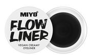 Eyelinery - Miyo Flow Liner 01 Asphalt Eyeliner w kremie 5g - miniaturka - grafika 1