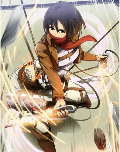 Plakat Anime Attack on Titan aot_019 A3 (custom)