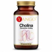 Suplementy naturalne - Yango Cholina 650 mg Suplement diety 120 kaps. - miniaturka - grafika 1