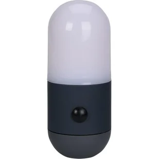 LATARKA LAMPA CAMPING 2W1 LED CZARNA REDCLIFFS - Latarki - miniaturka - grafika 1