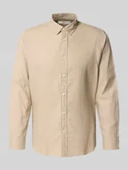 Koszule męskie - Koszula casualowa o kroju slim fit z czystej bawełny model ‘OWEN’ - miniaturka - grafika 1