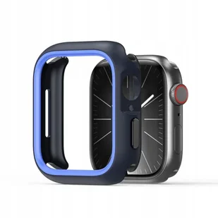 DUX DUCIS futerał BAMO do Apple Watch serii 10 46 mm czarno niebieski - Akcesoria do smartwatchy - miniaturka - grafika 1