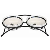 Miski dla psów - Trixie Miski Ceramiczne 1,6L Na Stojaku - miniaturka - grafika 1