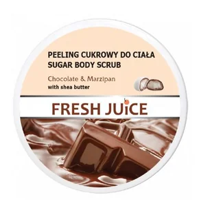 Elfa Pharm Fresh Juice Peeling cukrowy do ciała Chocolate & Marzipan z masłem shea 225 ml 7079751 - Peelingi do ciała - miniaturka - grafika 1