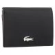 Portfele - Portfel Double Purse With Coin Black NF3252AA A91 (LC407-a) Lacoste - miniaturka - grafika 1