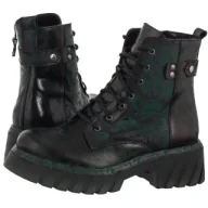 Botki damskie - Botki Zielone 07071-09/00-8 (MA1416-a) Maciejka - miniaturka - grafika 1