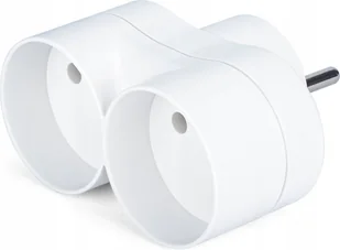 Montis Rozgałęźnik podwójny R-260 bez uziemienia MT058 Montis - Przedłużacze i rozgałęźniki - miniaturka - grafika 1