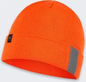 Czapki damskie - Czapka Buff Safety Knited Polar Fluor Orange - miniaturka - grafika 1