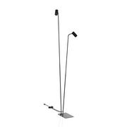 Lampy stojące - Nowodvorski Lampa podłogowa stojąca podwójna MONO 120cm 10W GU10 czarny - miniaturka - grafika 1