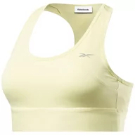 Bielizna sportowa damska - Biustonosz damski Reebok  Bra yellow XS - miniaturka - grafika 1