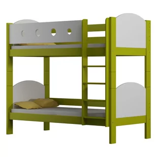Łóżko piętrowe URWISEK-L 180x80 - Łóżka dla dzieci i młodzieży - miniaturka - grafika 1