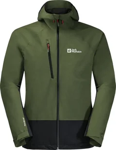 Kurtka męska Jack Wolfskin Jack Wolfskin Eagle Peak 2l Jkt M 1112993-4129 Zielone 3XL - Kurtki męskie - miniaturka - grafika 1