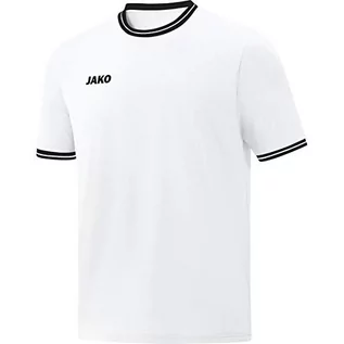 Koszulki sportowe męskie - JAKO Center 2.0 koszulka piłkarska męska, biała/czarna, S - grafika 1