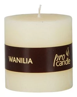 Świece - Pro Candle wieca zapachowa ProCandle 789009 walec / wanilia - grafika 1